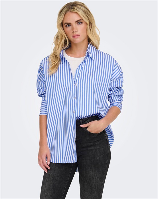 JDYVesper Løs Skjorte - Cloud Dancer